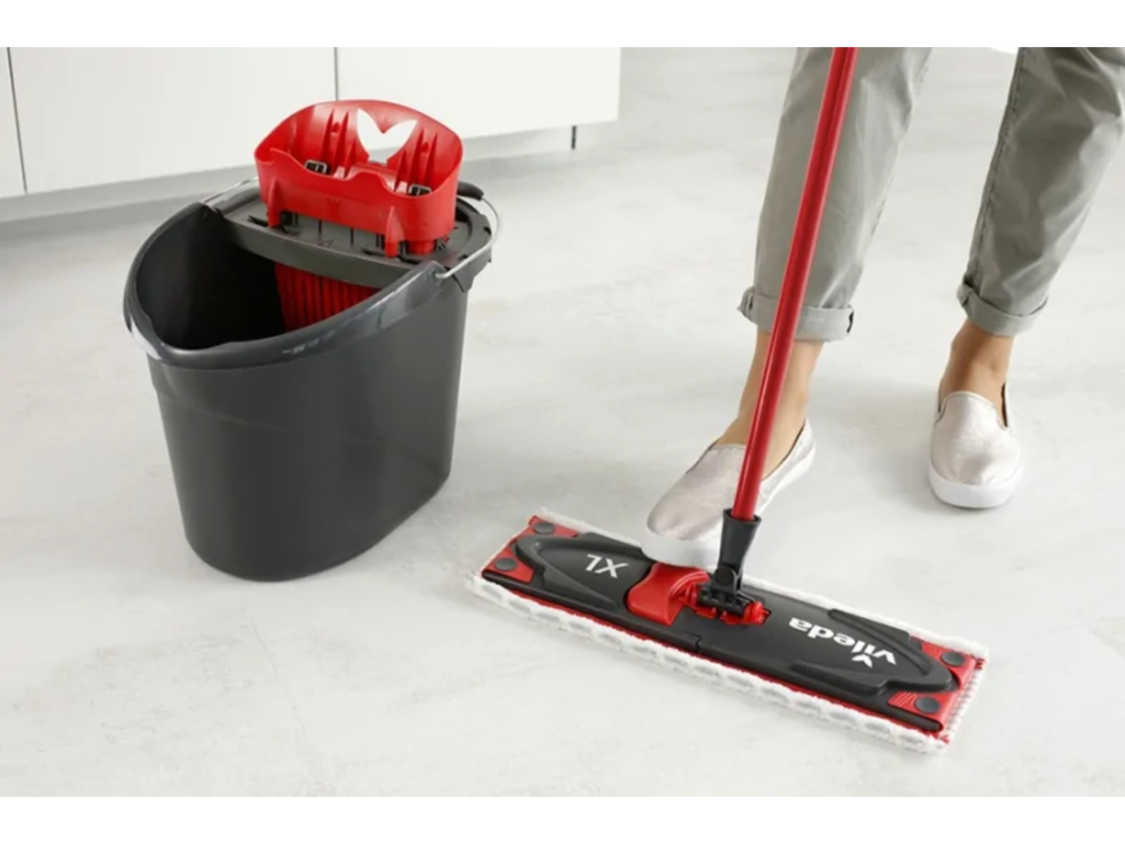 BOX Vileda Mop płaski Ultramax XL Wiadro+ Mop 160932